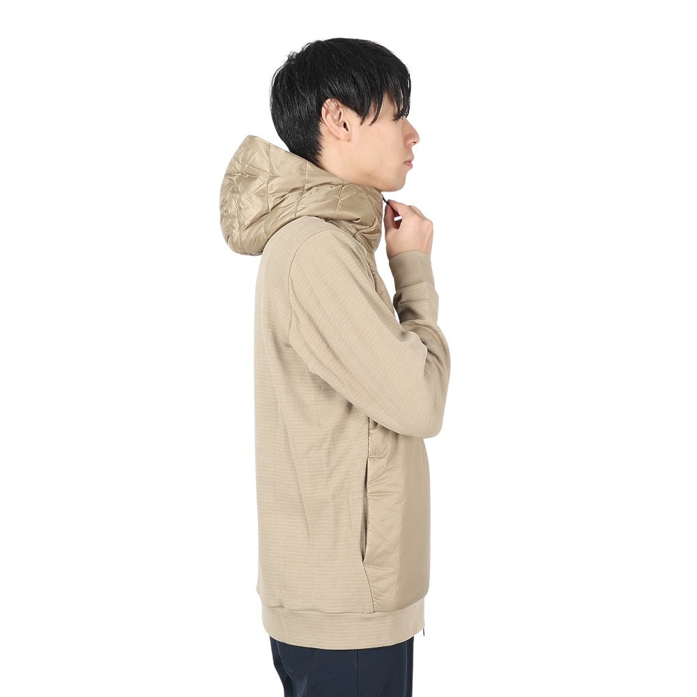 オークリー（OAKLEY）（メンズ）ゴルフウェア 吸汗速乾 フード付き Hybrid Puff Fleece 7.0 ジャケット FOA406912-30W