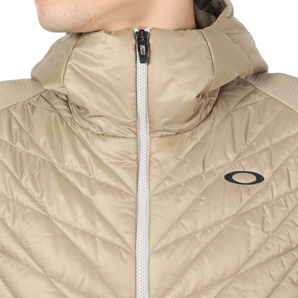 オークリー（OAKLEY）（メンズ）ゴルフウェア 吸汗速乾 フード付き Hybrid Puff Fleece 7.0 ジャケット FOA406912-30W