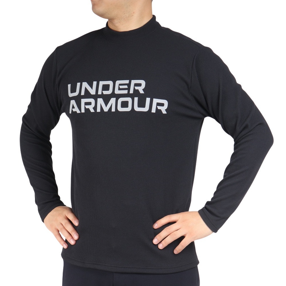 送料無料 新品 underarmour ワッフル クルー シャツ ゴルフ XL