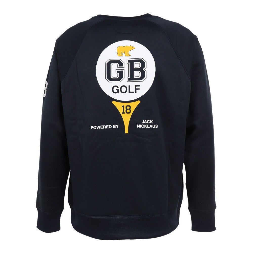 GB GOLF（ゴールデンベア ゴルフ）（メンズ）ゴルフウェア 長袖 裏起毛 GBG TEEUPスウェット 311HD422-C48