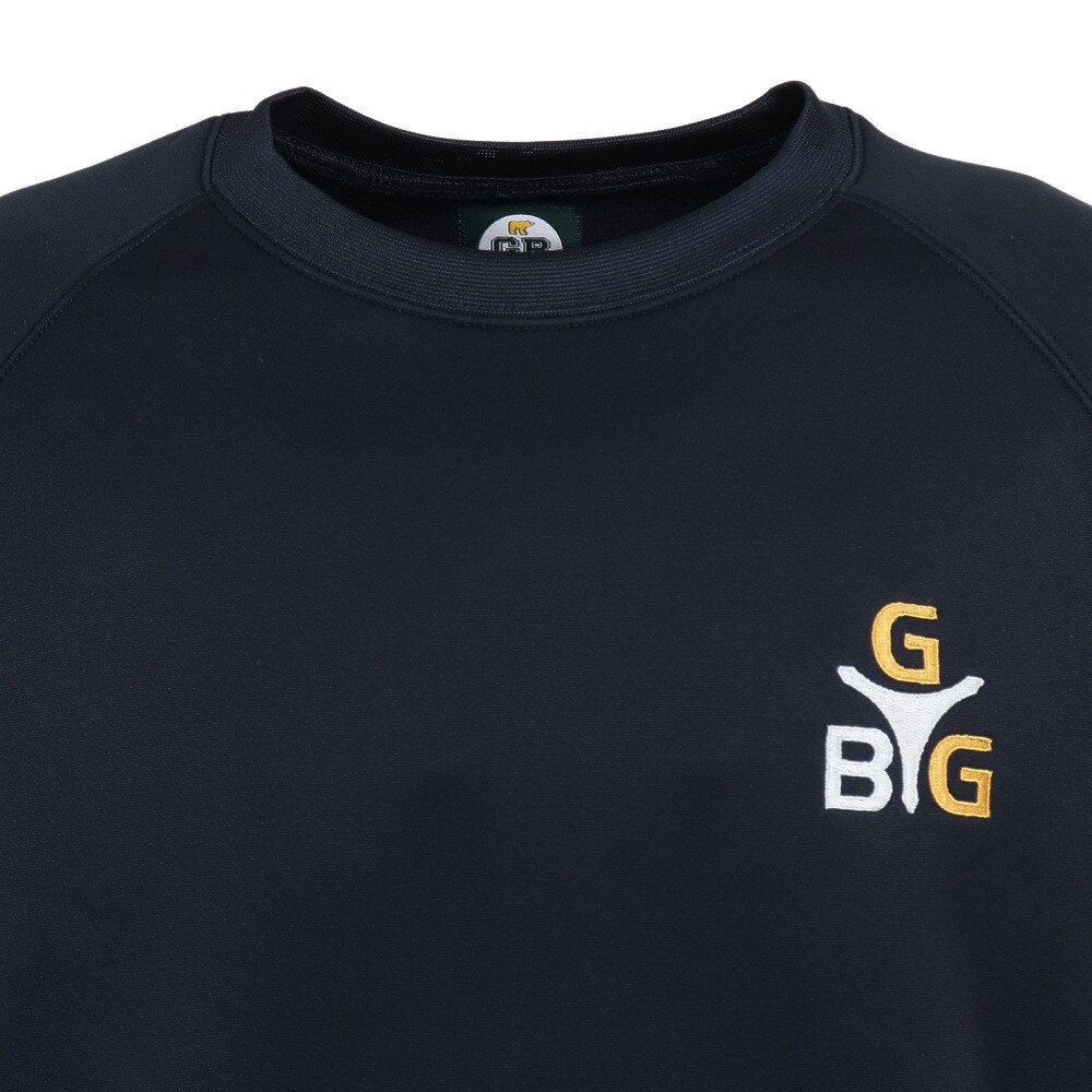 GB GOLF（ゴールデンベア ゴルフ）（メンズ）ゴルフウェア 長袖 裏起毛 GBG TEEUPスウェット 311HD422-C48