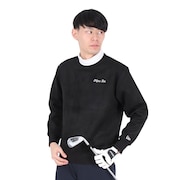 (メンズ)ゴルフウェア スウェット クルーネック Poly Suede ポリスウェード 13821760/13821761
