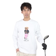 (メンズ)ゴルフウェア Polo ベア ダブルニット スウェットシャツ MNXGKNI16820231100
