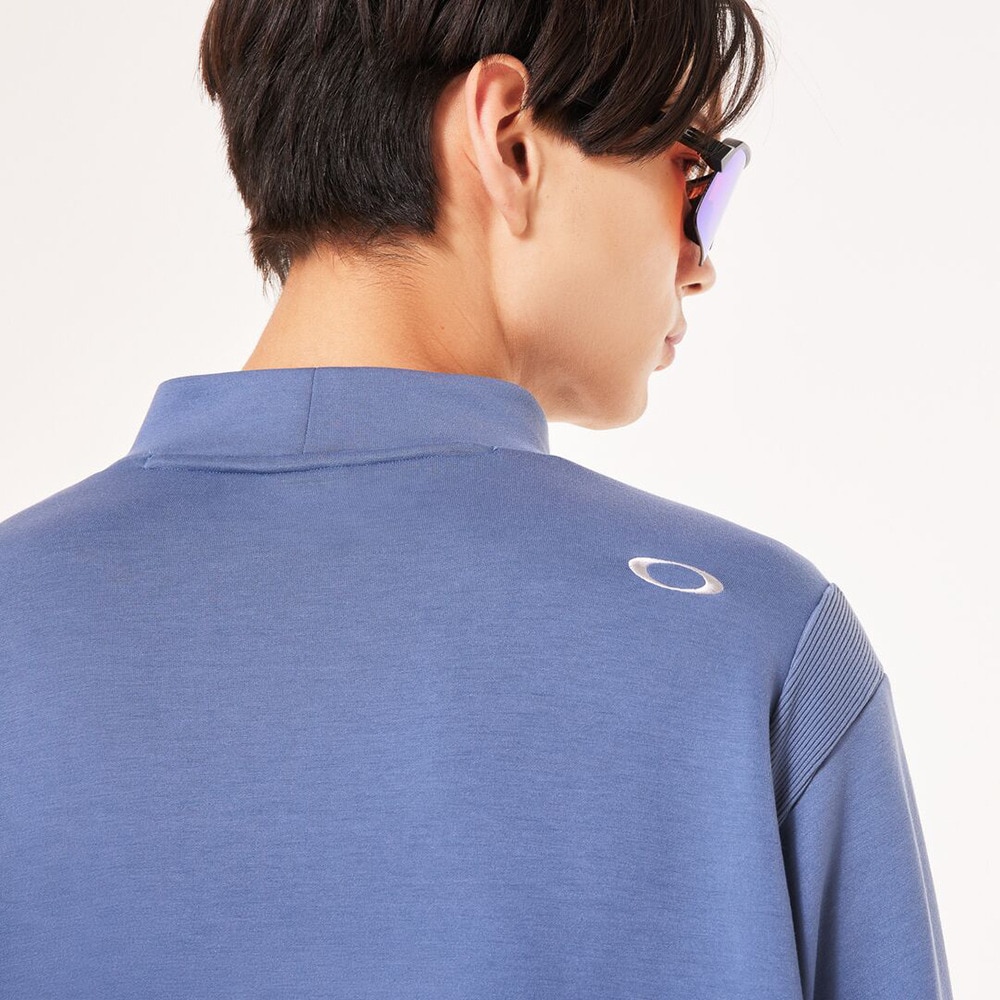 オークリー（OAKLEY）（メンズ）ゴルフウェア 長袖 吸汗速乾 ELIPS モックネックシャツ FOA406952-66Y
