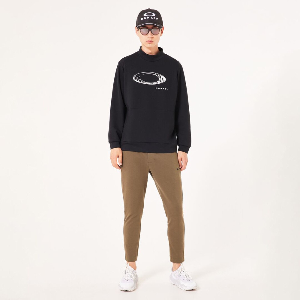 オークリー（OAKLEY）（メンズ）ゴルフウェア 吸汗速乾 ELIPS モックネックシャツ FOA406952-02E