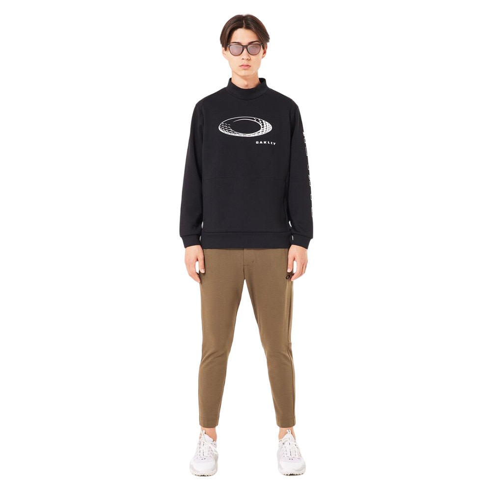 オークリー（OAKLEY）（メンズ）ゴルフウェア 吸汗速乾 ELIPS モックネックシャツ FOA406952-02E
