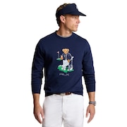 (メンズ)ゴルフウェア Polo ベア ダブルニット スウェットシャツ MNXGKNI16820271410