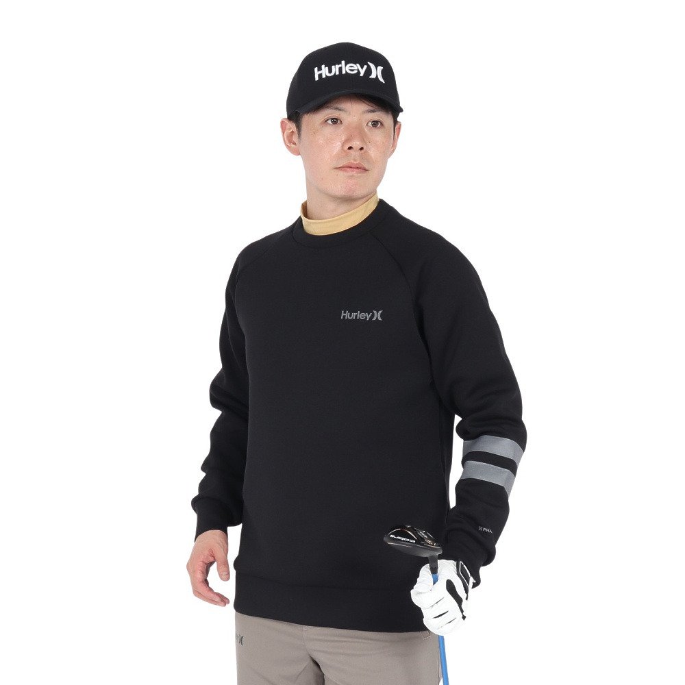 ハーレー（HURLEY）（メンズ）ゴルフウェア PHANTOM スウェット 長袖  