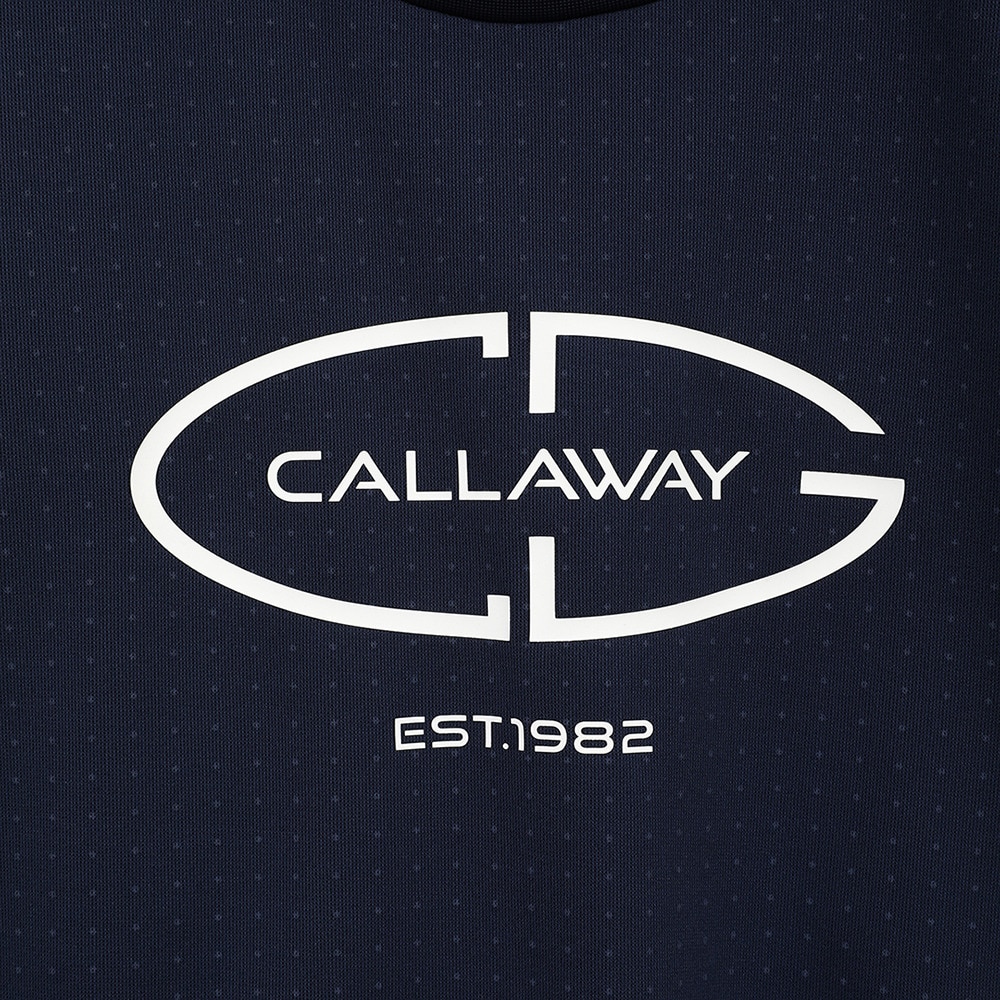 キャロウェイ（CALLAWAY）（メンズ）ゴルフウェア ドットプリント 長袖スウェット C25117101-1120