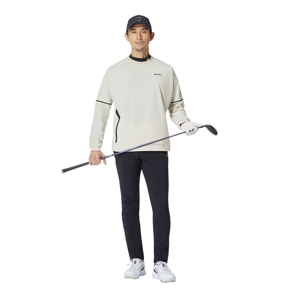 テーラーメイド（TAYLORMADE）（メンズ）ゴルフウェア ラインドロングスリーブクルー M13111-UN605