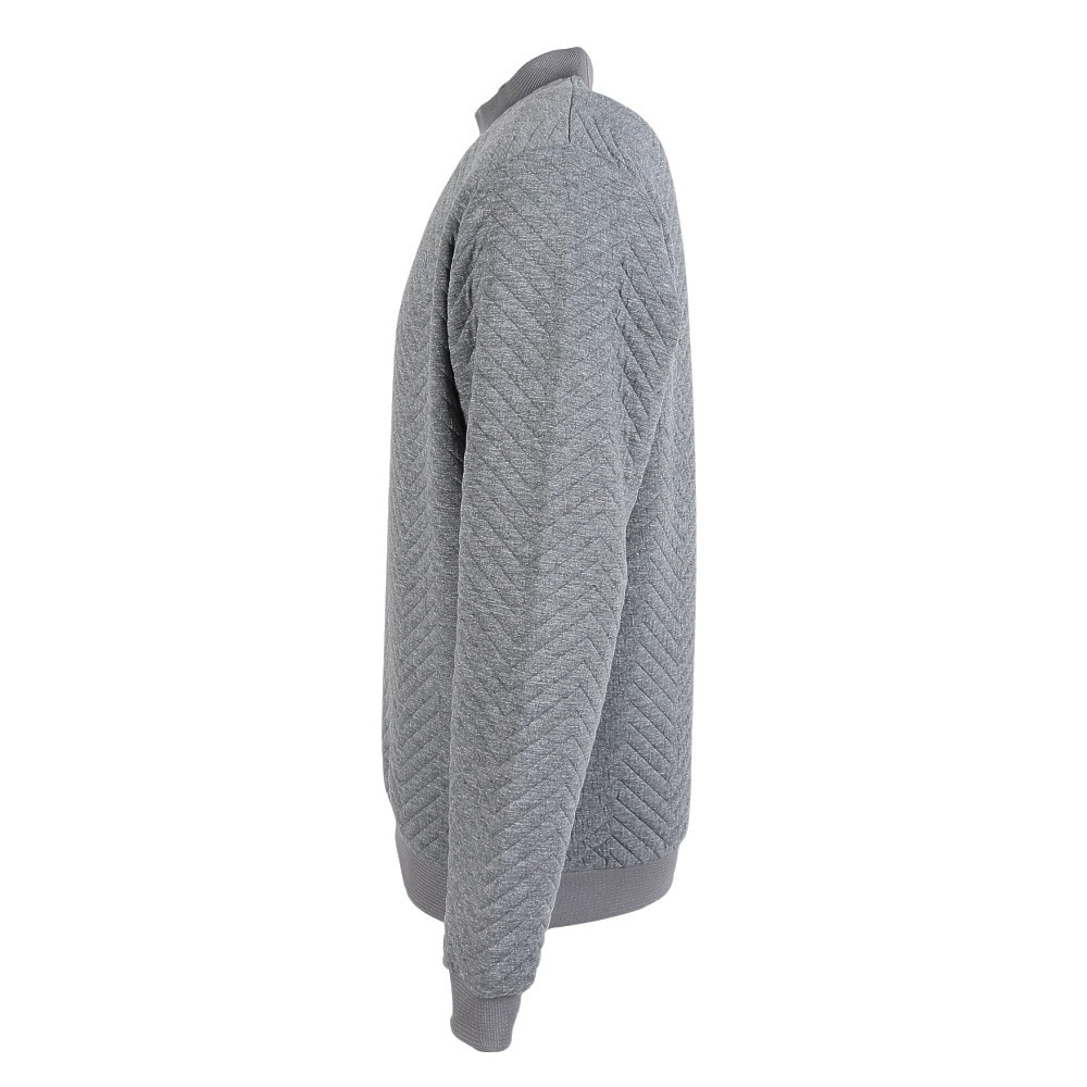 トミーアーマー（Tommy Armour）（メンズ）ゴルフウェア 長袖 フクレジャガード クルーネック プルオーバー TANB25F030002 GRY