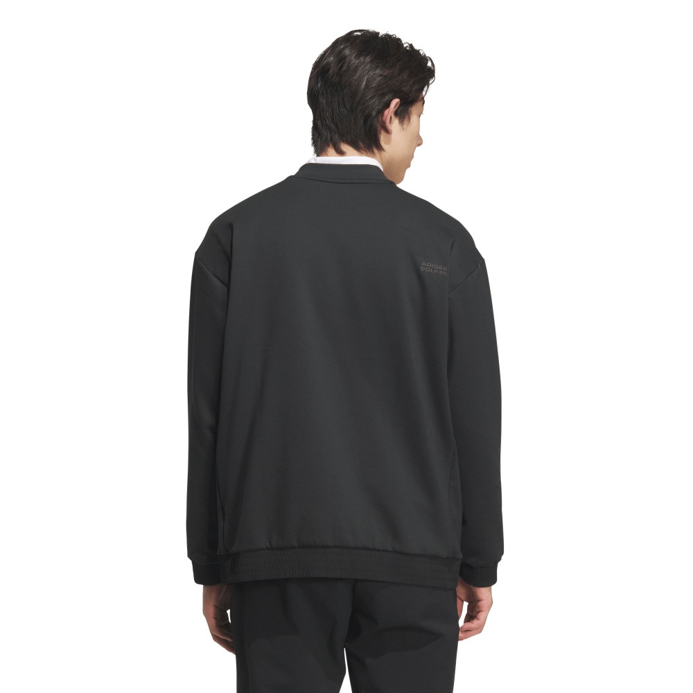 アディダス（adidas）（メンズ）ゴルフウェア スウェットシャツ 長袖 JUW93-JN1251 BLK