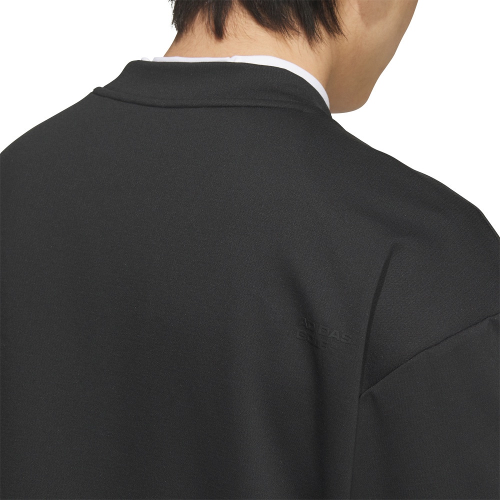 アディダス（adidas）（メンズ）ゴルフウェア スウェットシャツ 長袖 JUW93-JN1251 BLK