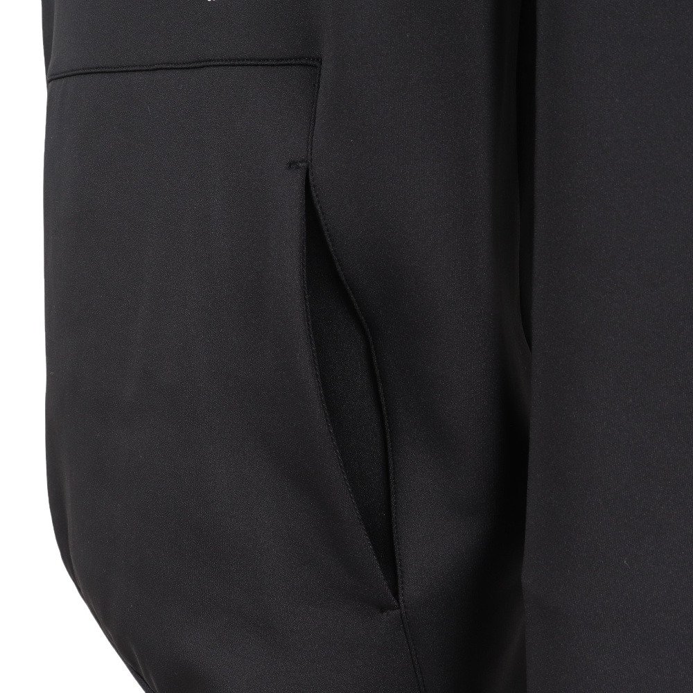 アドミラル ゴルフ（Admiral GOLF）（メンズ）ゴルフウェア ダンボール ハーフジップ スウェットシャツ ADMA554-BLK