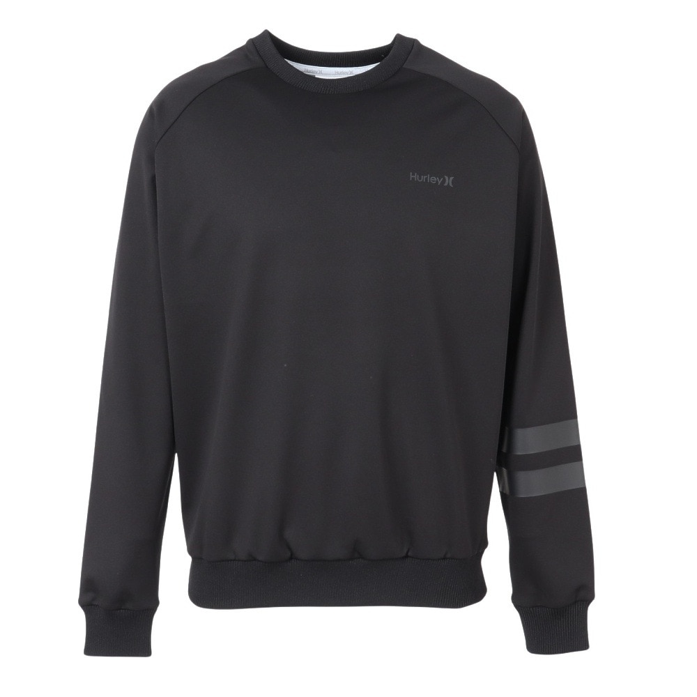 ハーレー(HURLEY)ゴルフウェア ファントム ウィンドプルーフ クルーネック 長袖 MGFL252085-BLK(Men’… ハーレー（HURLEY）（メンズ）ゴルフウェア ファントム ウィンド
