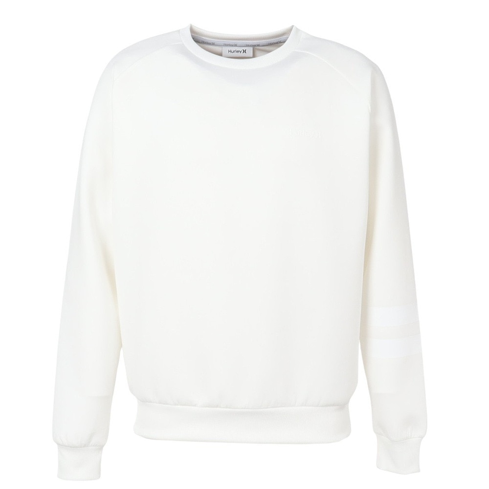 ハーレー（HURLEY）（メンズ）ゴルフウェア ファントム スウェット ライト クルーネック 長袖 MGFL252076-WHT