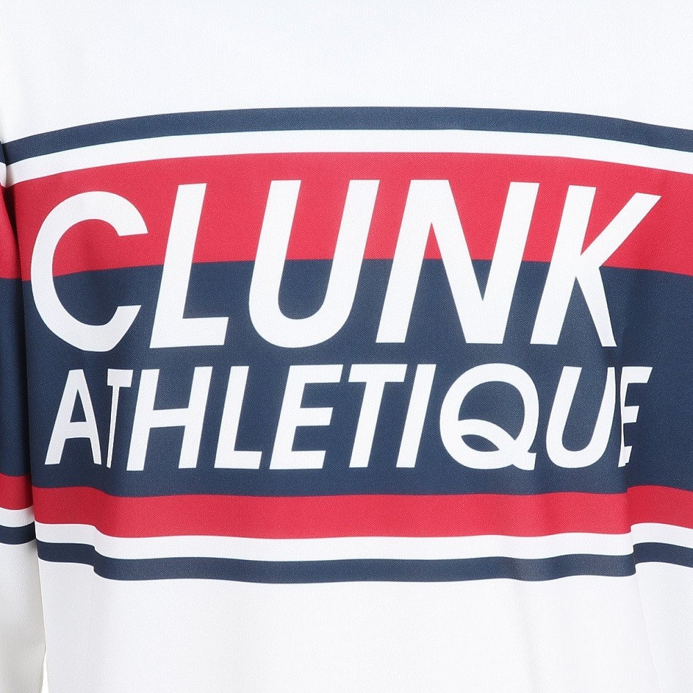 クランク（CLUNK）（メンズ）ゴルフウェア 吸汗速乾 クルーネック 長袖 スウェットトレーナー CL5RTJ50 WHT