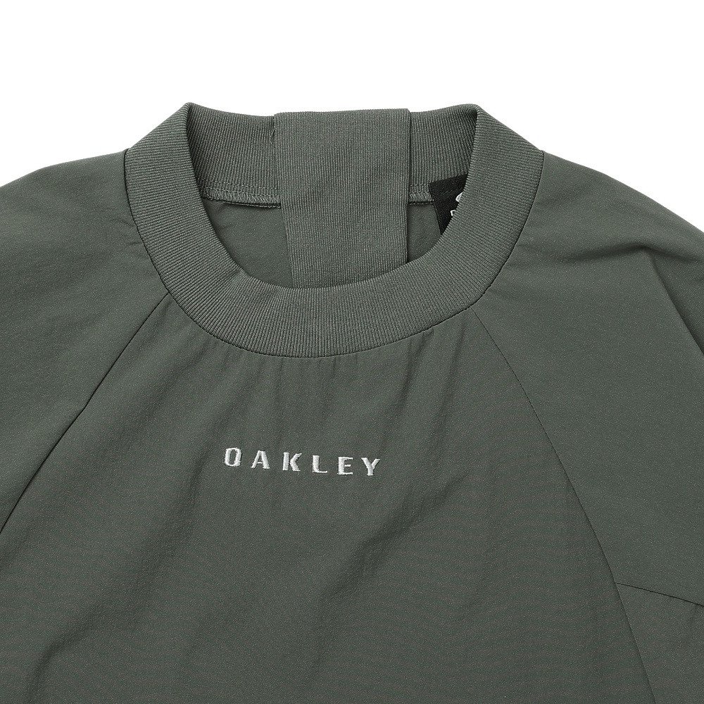 オークリー（OAKLEY）（メンズ）ゴルフウェア 防風 撥水 UNDULAT 長袖 クルーネック ジャケット FOA409417-760