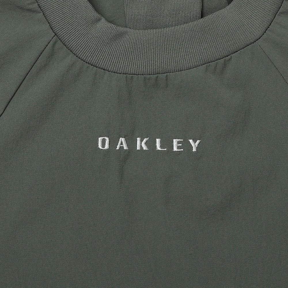 オークリー（OAKLEY）（メンズ）ゴルフウェア 防風 撥水 UNDULAT 長袖 クルーネック ジャケット FOA409417-760