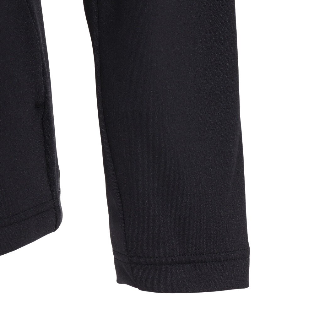 デサントゴルフ（DESCENTEGOLF）（メンズ）ゴルフウェア BLUE LABEL リサイクルポリエステルストレッチスムース裏起毛ジャージージャケット DGMQJL55-BLBK