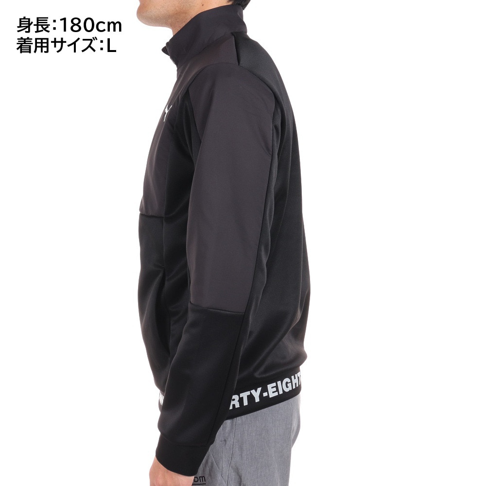 プーマ(PUMA)(メンズ)ゴルフウェア アウター スウェット コンビネーション フルジップブルゾン 539396-01