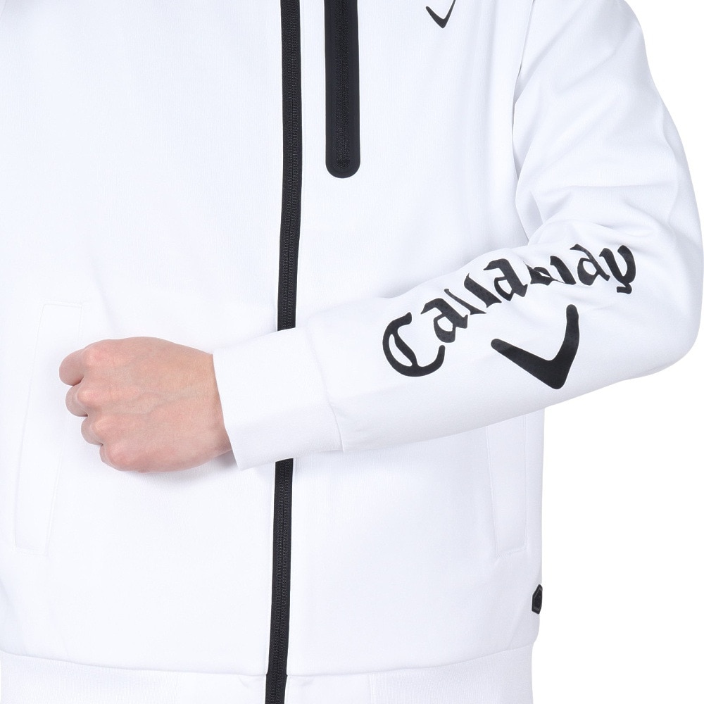 キャロウェイ（CALLAWAY）（メンズ）ゴルフウェア 長袖 ダンボールスウェットブルゾン C23217100-1030
