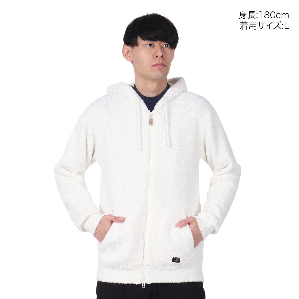 トラヴィスマシュー（Travis Mathew）（メンズ）ゴルフウェア フルジップ パイル フーディー 7AI054-1WHT