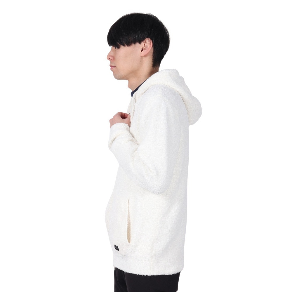 トラヴィスマシュー（Travis Mathew）（メンズ）ゴルフウェア フルジップ パイル フーディー 7AI054-1WHT