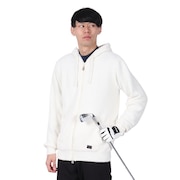 (メンズ)ゴルフウェア フルジップ パイル フーディー 7AI054-1WHT