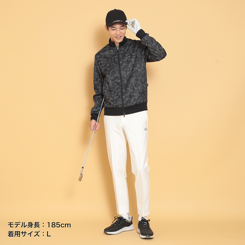 キャロウェイ（CALLAWAY）（メンズ）ゴルフウェア 長袖 フルジップスウェット C24217101-1010