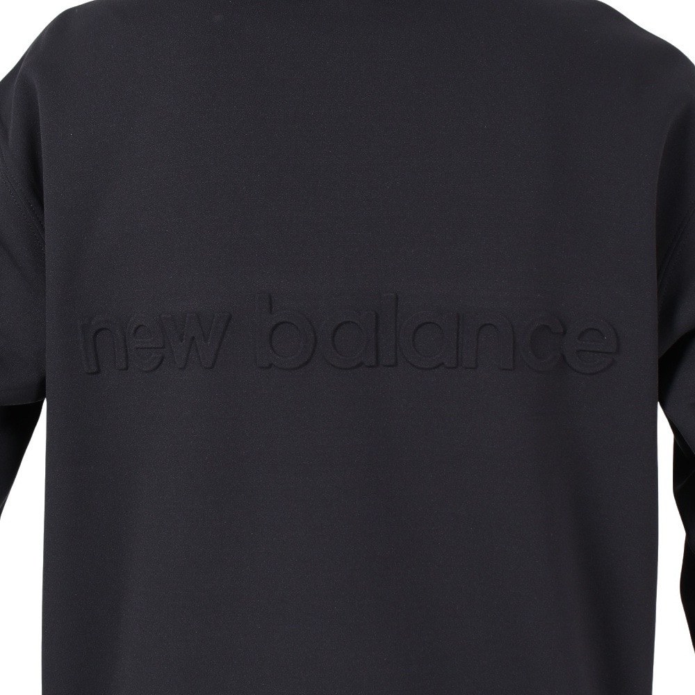 ニューバランス（new balance）（メンズ）ゴルフウェア ストレッチ スウェット ハーフジップ 長袖プルオーバー 012-4262003-010