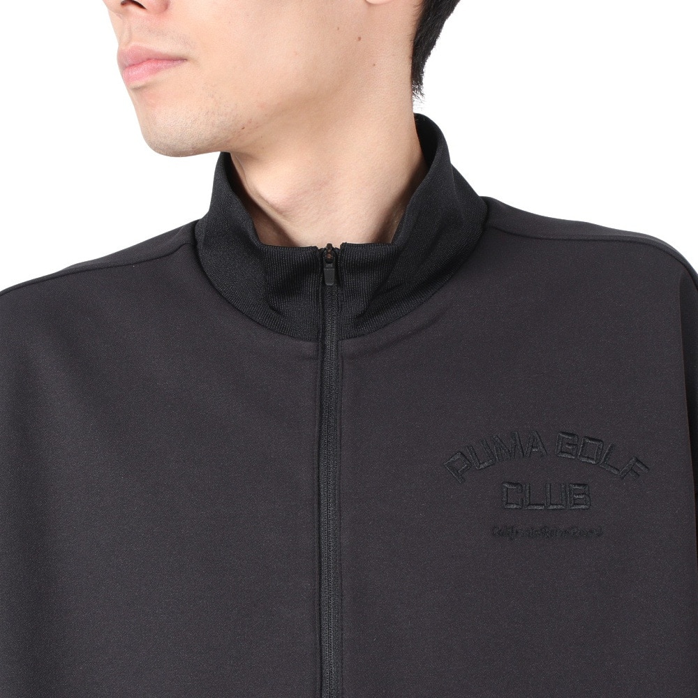 プーマ（PUMA）（メンズ）ゴルフウェア ハーフジップ ポリウラケス スウェットシャツ 631656-01