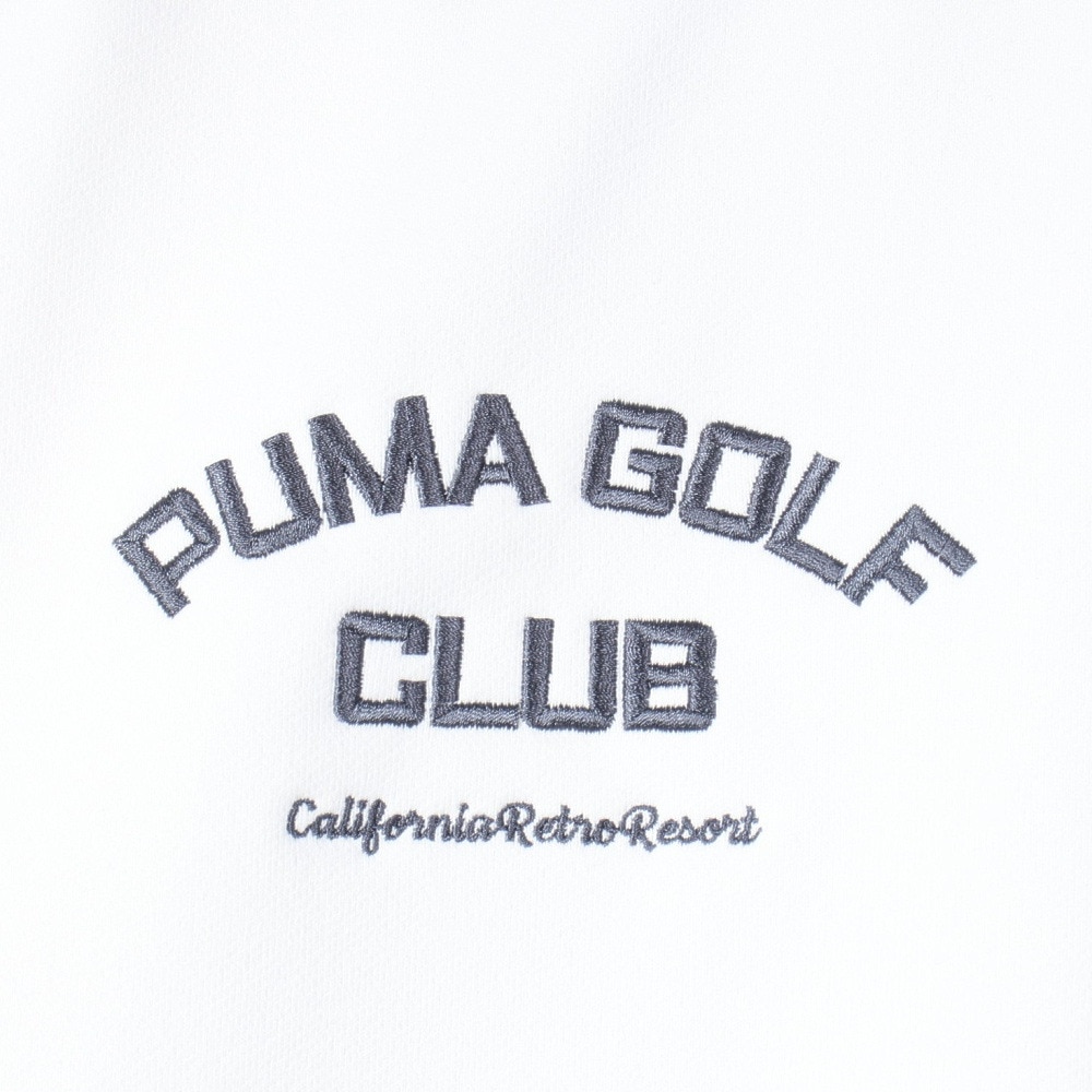プーマ（PUMA）（メンズ）ゴルフウェア 長袖 ハーフジップ ポリウラケス スウェットシャツ 631656-04