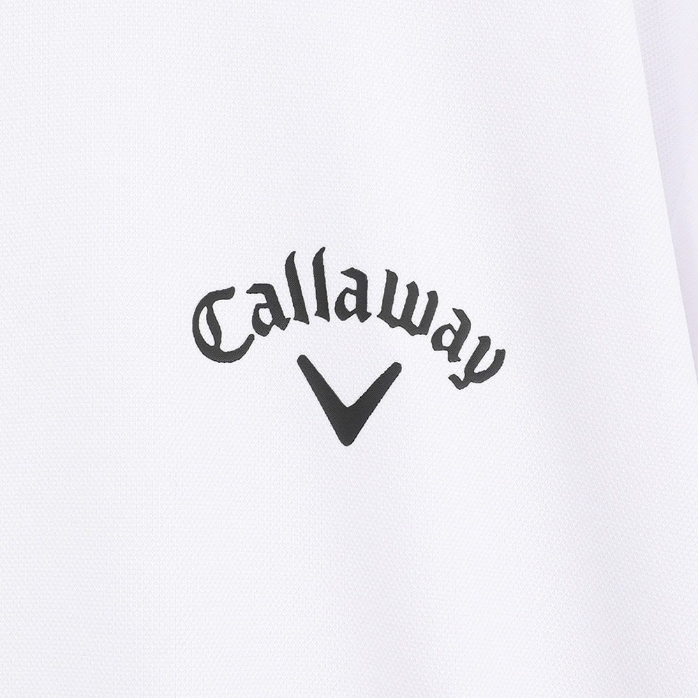 キャロウェイ（CALLAWAY）（メンズ）ゴルフウェア 接触冷感 -3℃裏クール カノコ UV 長袖 フルジップ C25117103-1030