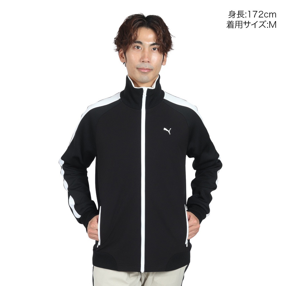 プーマ（PUMA）（メンズ）ゴルフウェア アウター ウーブン トラックジャケット 633704-01
