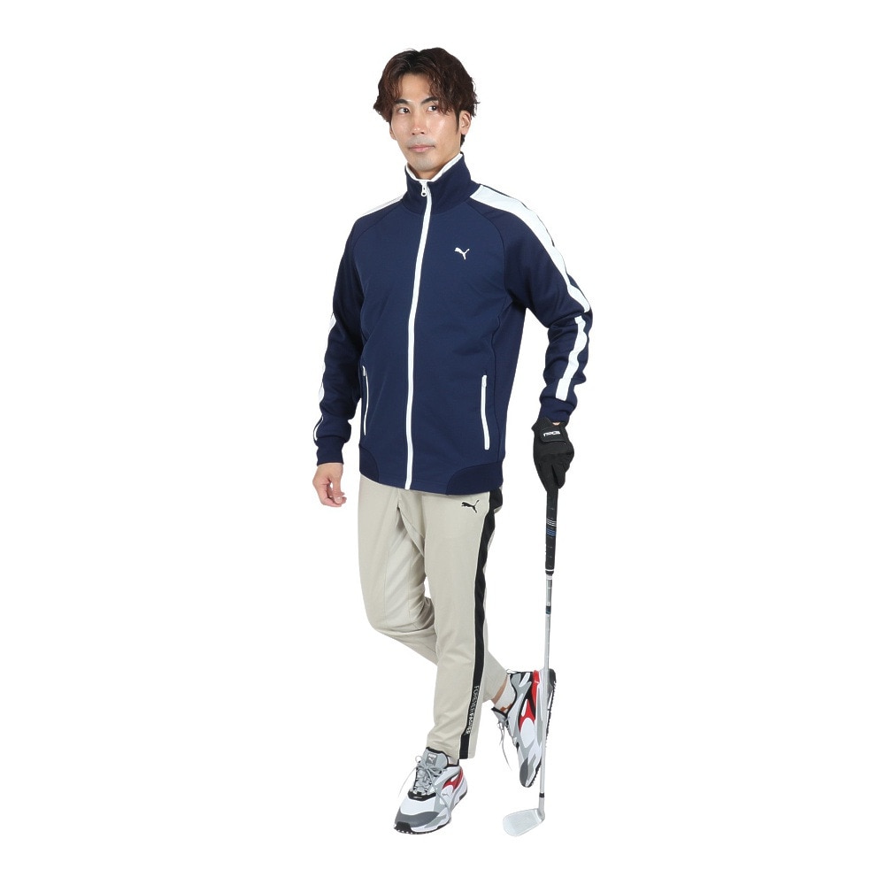 プーマ（PUMA）（メンズ）ゴルフウェア アウター ウーブン トラックジャケット 633704-03
