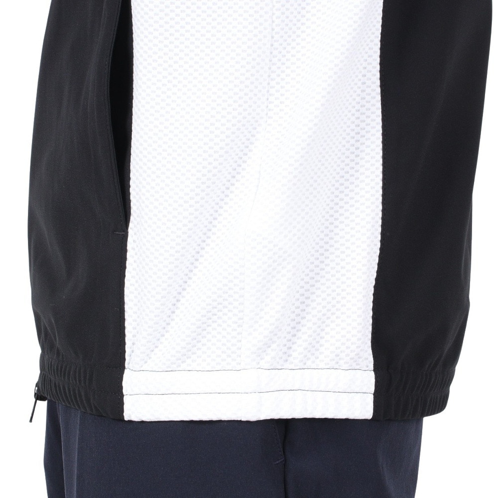 ニューバランス（new balance）（メンズ）ゴルフウェア ハイブリット スウェット フルジップ ブルゾン 012-5162002-010