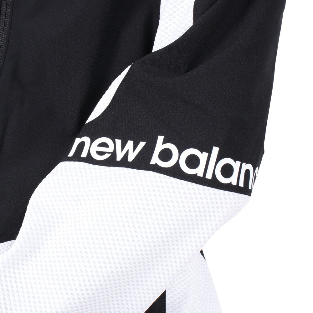ニューバランス（new balance）（メンズ）ゴルフウェア ハイブリット スウェット フルジップ ブルゾン 012-5162002-010