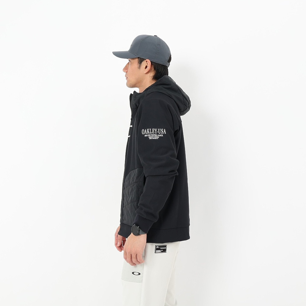 オークリー（OAKLEY）（メンズ）ゴルフウェア パーカー 長袖 STALWART フリースジャケット FOA408424-02E