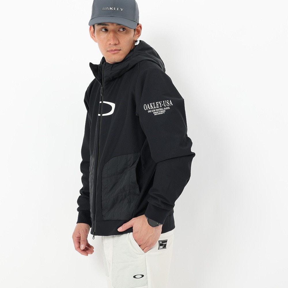 オークリー（OAKLEY）（メンズ）ゴルフウェア パーカー 長袖 STALWART フリースジャケット FOA408424-02E