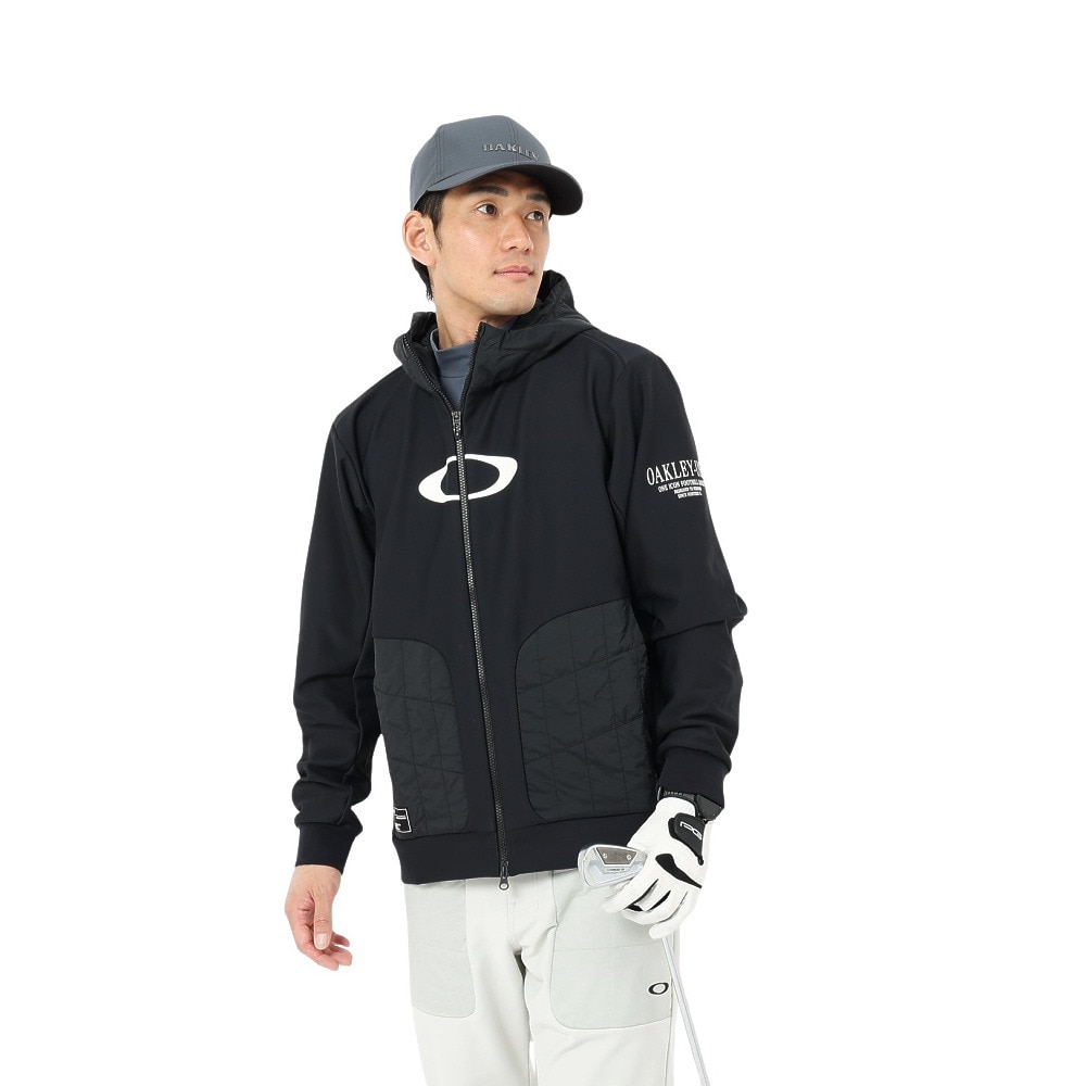 オークリー（OAKLEY）（メンズ）ゴルフウェア パーカー 長袖 STALWART フリースジャケット FOA408424-02E