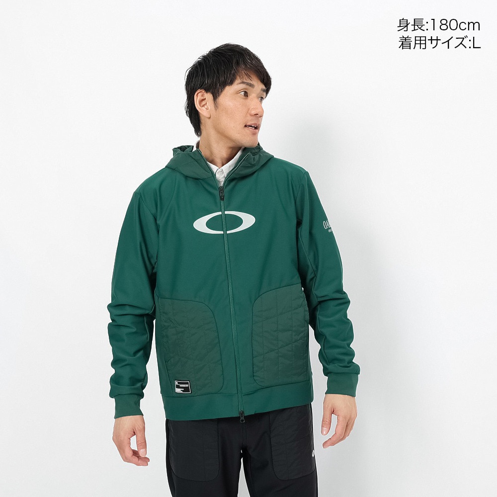 オークリー（OAKLEY）（メンズ）ゴルフウェア パーカー 長袖 STALWART フリースジャケット FOA408424-7TG