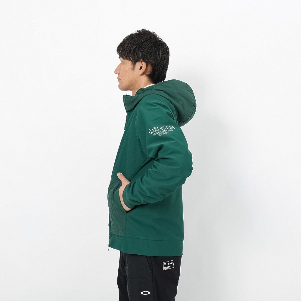 オークリー（OAKLEY）（メンズ）ゴルフウェア パーカー 長袖 STALWART フリースジャケット FOA408424-7TG