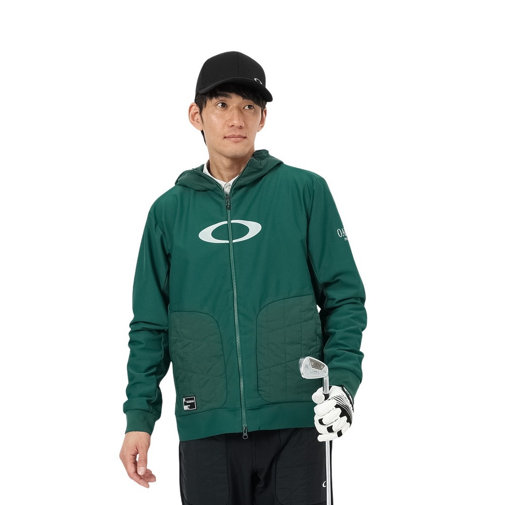 オークリー（OAKLEY）（メンズ）ゴルフウェア パーカー 長袖 STALWART フリースジャケット FOA408424-7TG