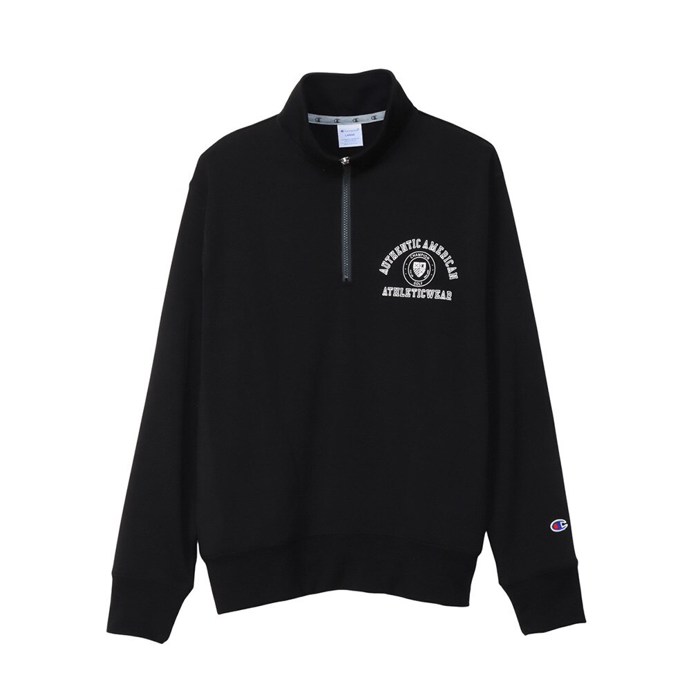 チャンピオン（CHAMPION）（メンズ）ゴルフウェア テックウィーブ テリー ハーフジップスウェットシャツ C3-CG002 090