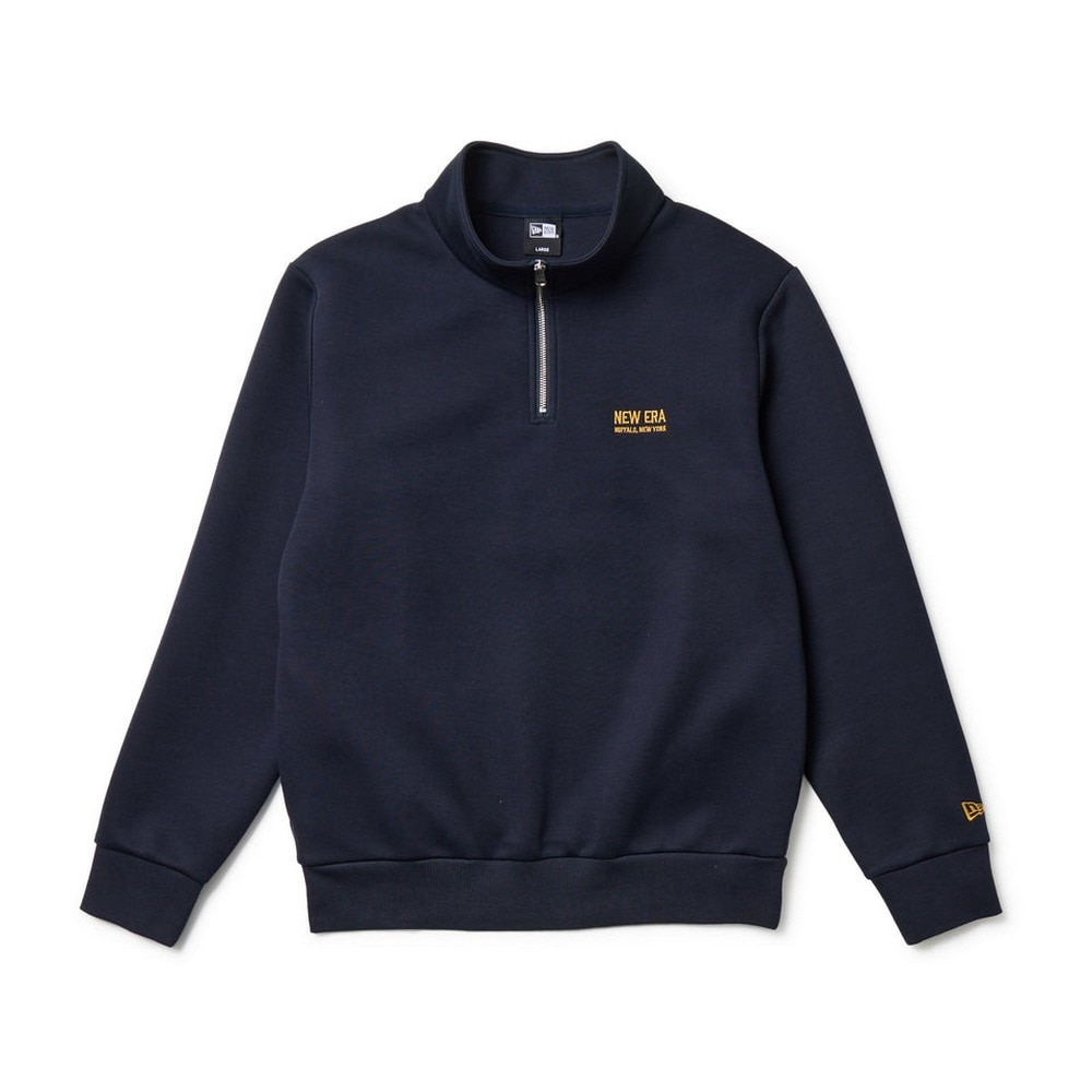 ニューエラ（NEW ERA）（メンズ、レディース）ゴルフウェア 保温 テックスウェット ハーフジップ 長袖プルオーバー 14669835