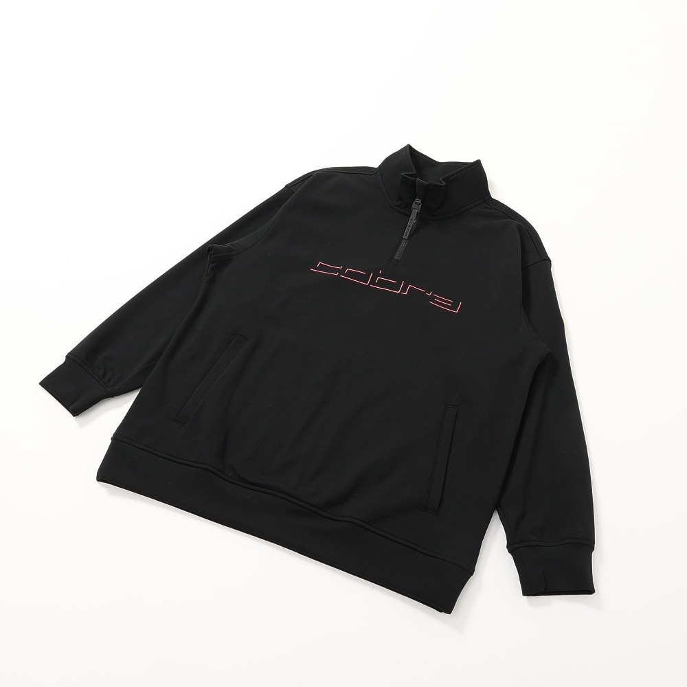 コブラ（Cobra）（メンズ）ゴルフウェア 長袖 ハーフジップ スウェット