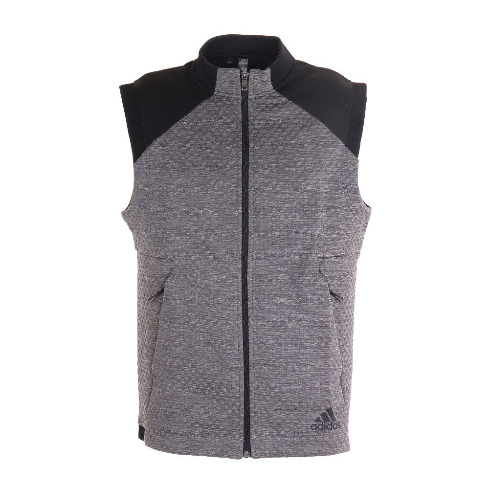ゴルフウエア スウェット メンズ 秋冬 Cold Rdy フルジップベスト Ijh71 Fq8470gr アディダス ヴィクトリアゴルフ