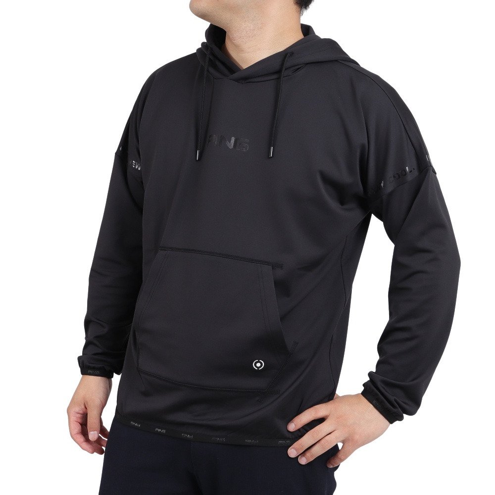 ピン（PING）（メンズ）ゴルフウェア パーカー 保温 フロントロゴ プル  