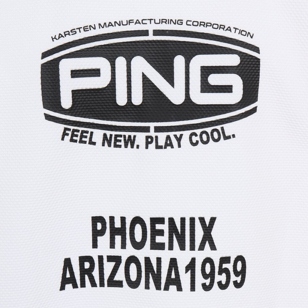 ピン（PING）（メンズ）ゴルフウェア 長袖 パーカー ストレッチハニカムメッシュ フルジップフーディージャケット 621-3142101-030